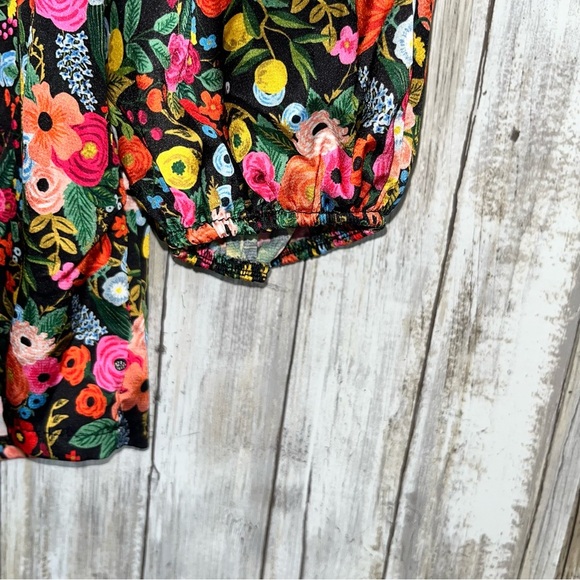 Boohoo Floral V Neck Romper - Picture 3 of 6